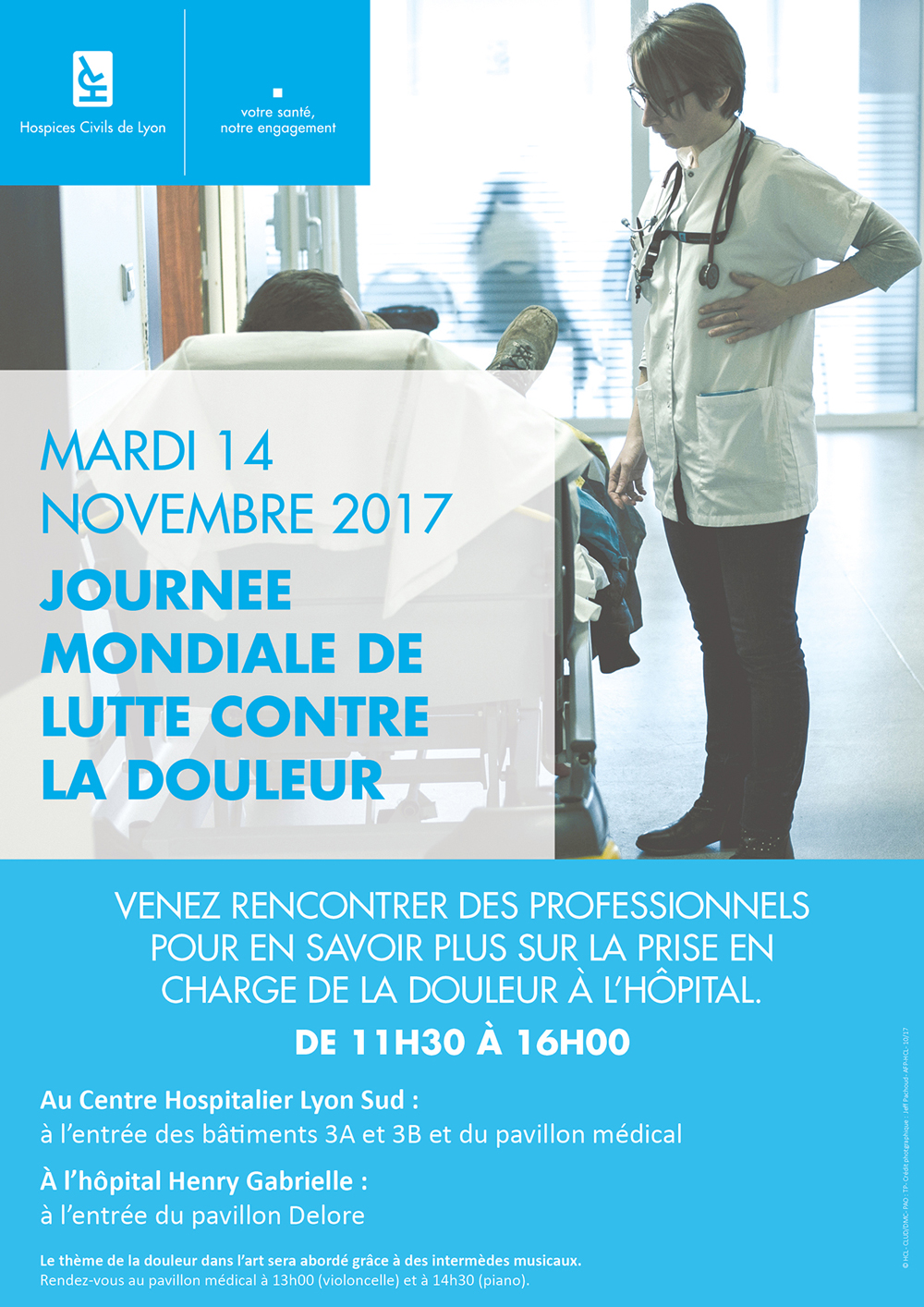 Journée de lutte contre la douleur Hospices Civils de Lyon