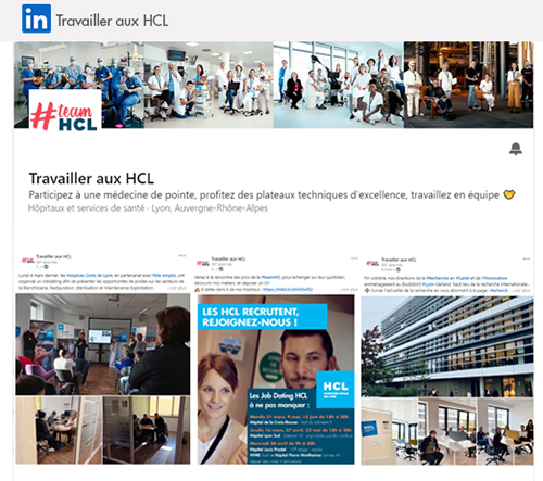 Les Hospices Civils de Lyon sur Linkedin