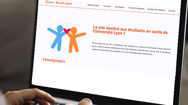 Site internet Etu en santé