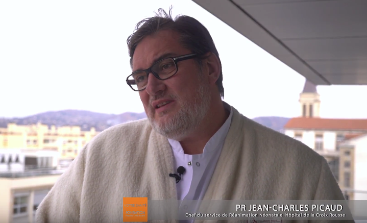 Pr. Jean-Charles Picaud, service de néonaologie et de réanimation néonatale de la Croix Rousse