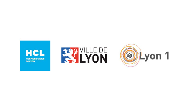 Logos HCL, Ville de Lyon et Lyon 1