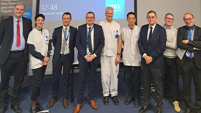 Inauguration de l’extension du service de neurologie vasculaire de l’hôpital Pierre Wertheimer le 14 février 2024