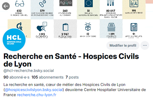Les Hospices Civils de Lyon sur Intagram