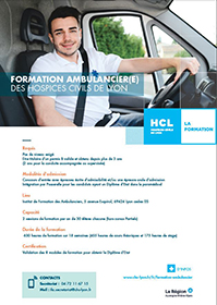 Plaquette de présentation des écoles et instituts de formation paramédicales des Hospices Civils de Lyon