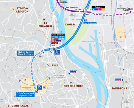 Prolongation de la ligne de métro B en 2023