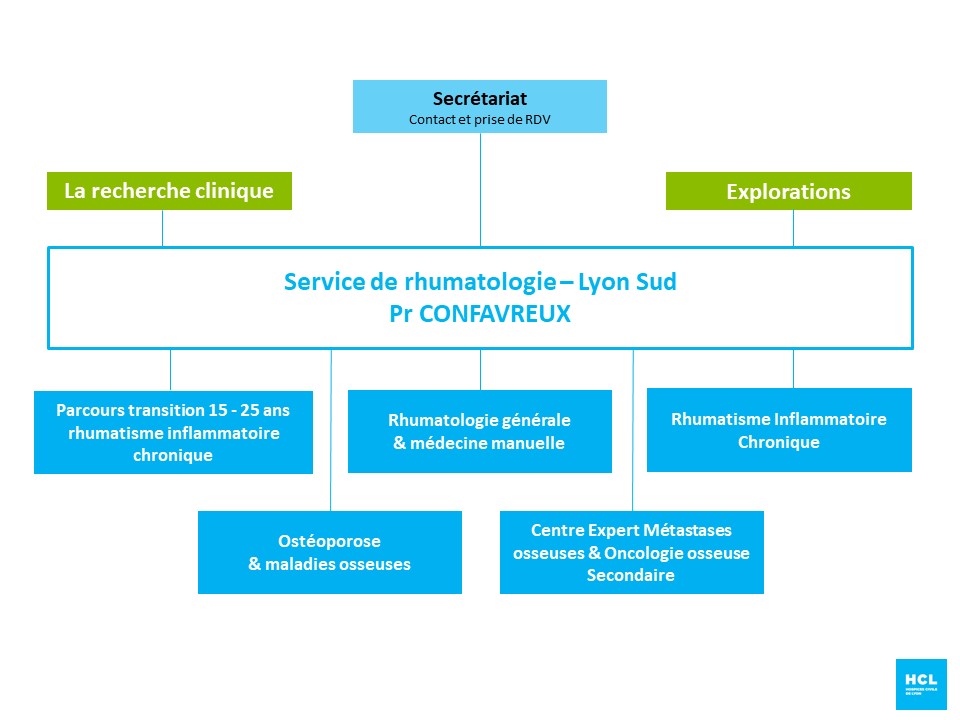 Service de rhumatologie de l'hôpital Lyon Sud