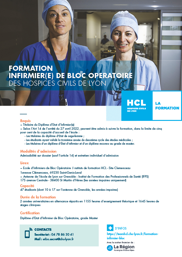 Infirmier de bloc opératoire