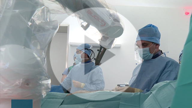 Le robot EPIONE installé à l'hôpital Edouard Herriot