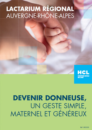 Devenir donneuse au lactarium auvergne-rhône-alpes