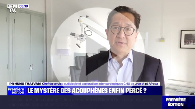 Pr. Hung THAI VAN au micro de BFM TV