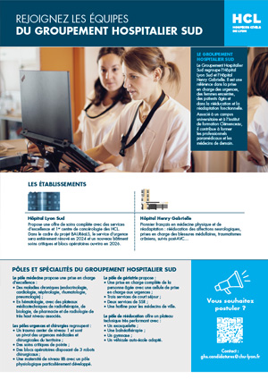 Document de présentation du groupement hospitalier sud