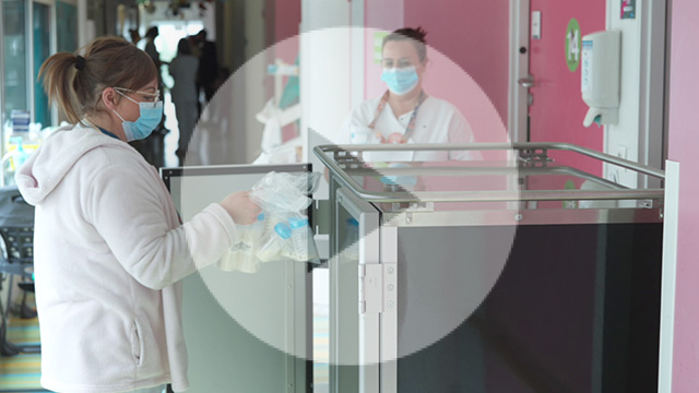 dans les couloirs de l'HFME