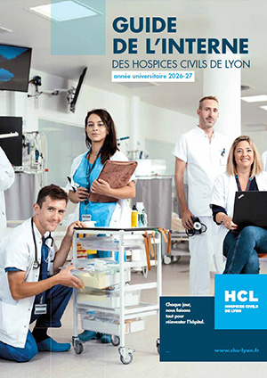 Couverture du guide de l'interne 2026/2027