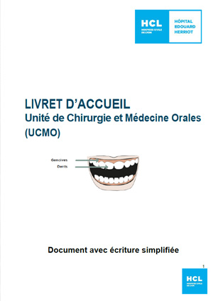 Page blanche avec illustration boucle et dents