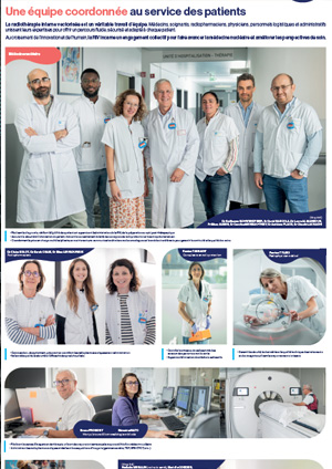 Aperçu des posters présentant les équipes du parcours RIV