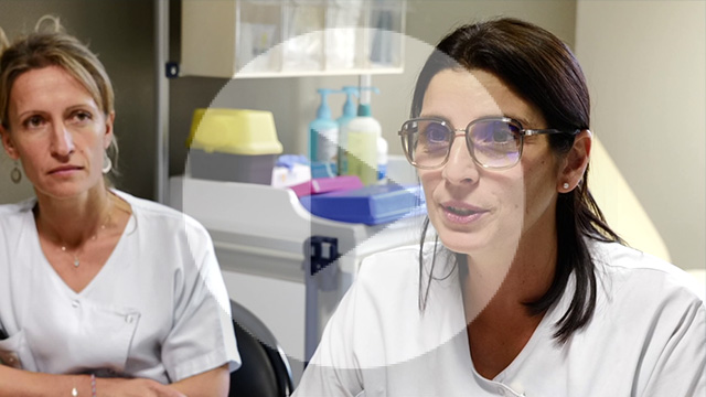Marlène Vercasson et Carole Hospital Gustems