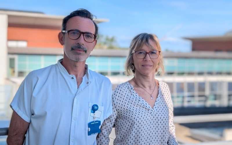 Pr Emmanuel Disse et Marjolaine Jarrosson