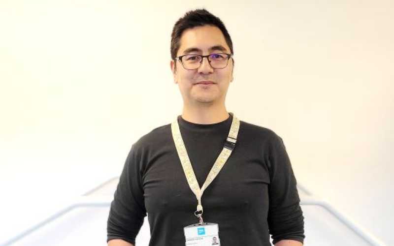 Shotaro Tachibana, kinésithérapeute, mène des recherches sur la perception de la fatigue