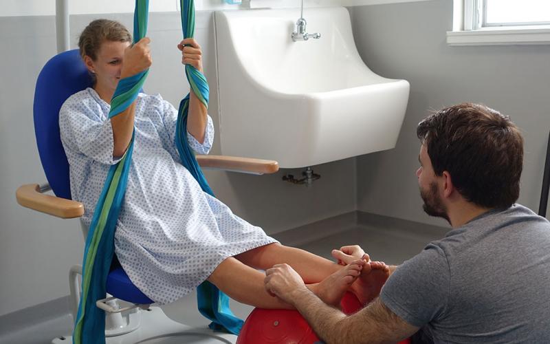 Accouchement naturel à la maternité de l'hôpital Lyon Sud