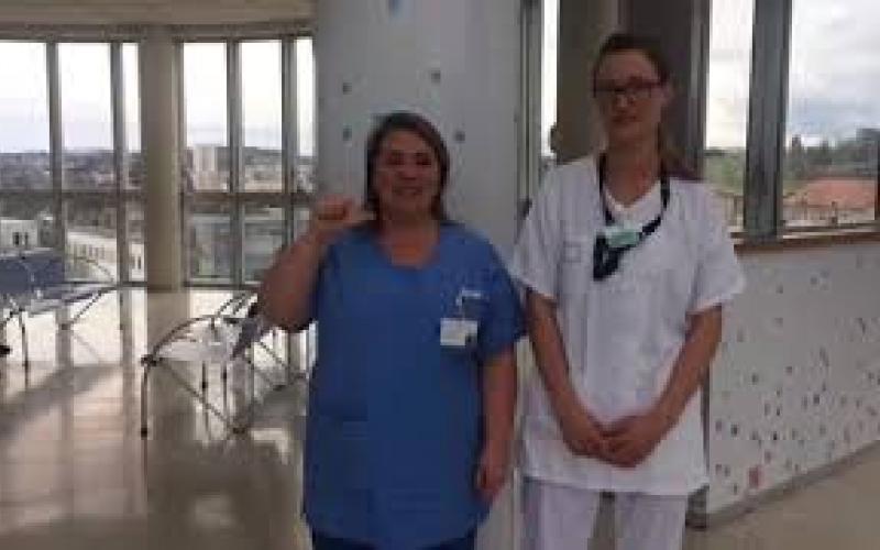 La langue des signes à la maternité Lyon Sud