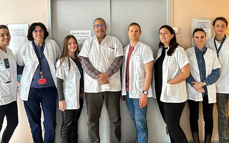 Equipe du service de neuro-psychiatrie de l'hôpital Pierre Wertheimer