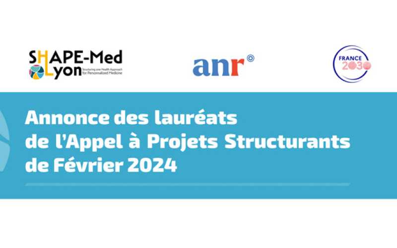 Annonce lauréats APP structurants shapemed