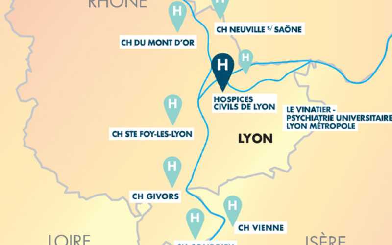 Carte du GHT