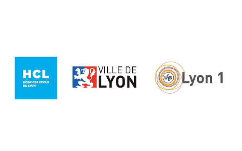 Logos HCL, Ville de Lyon et Lyon 1
