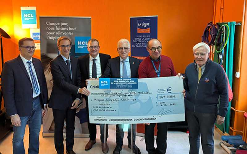 cérémonie officielle de remise de la subvention annuelle 2024 du Comité du Rhône de la Ligue Contre le Cancer