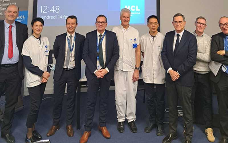 Inauguration de l’extension du service de neurologie vasculaire de l’hôpital Pierre Wertheimer le 14 février 2024