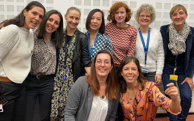 Equipe de l'UAPED de l'hôpital Femme Mère Enfant