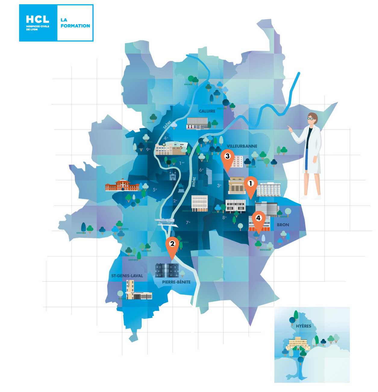 Nos sites de formation