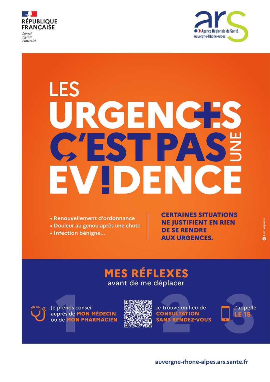 Campagne les urgences c'est pas une évidence
