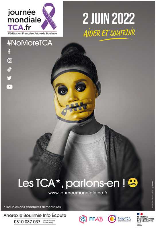Affiche journée mondiale TCA 2022