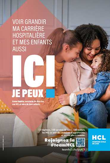 Affiche ICI JE PEUX avec Anne-Sophie