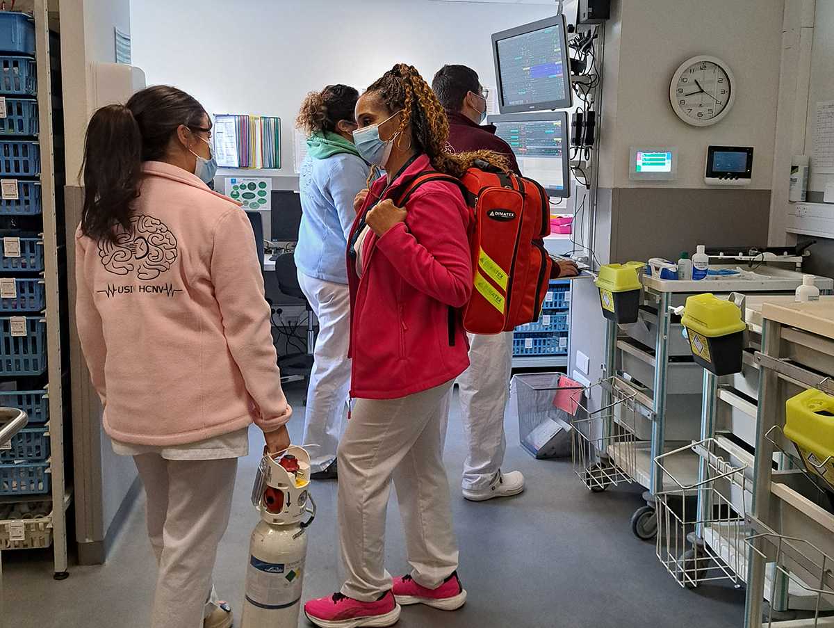 Equipe de soins de l'USINV