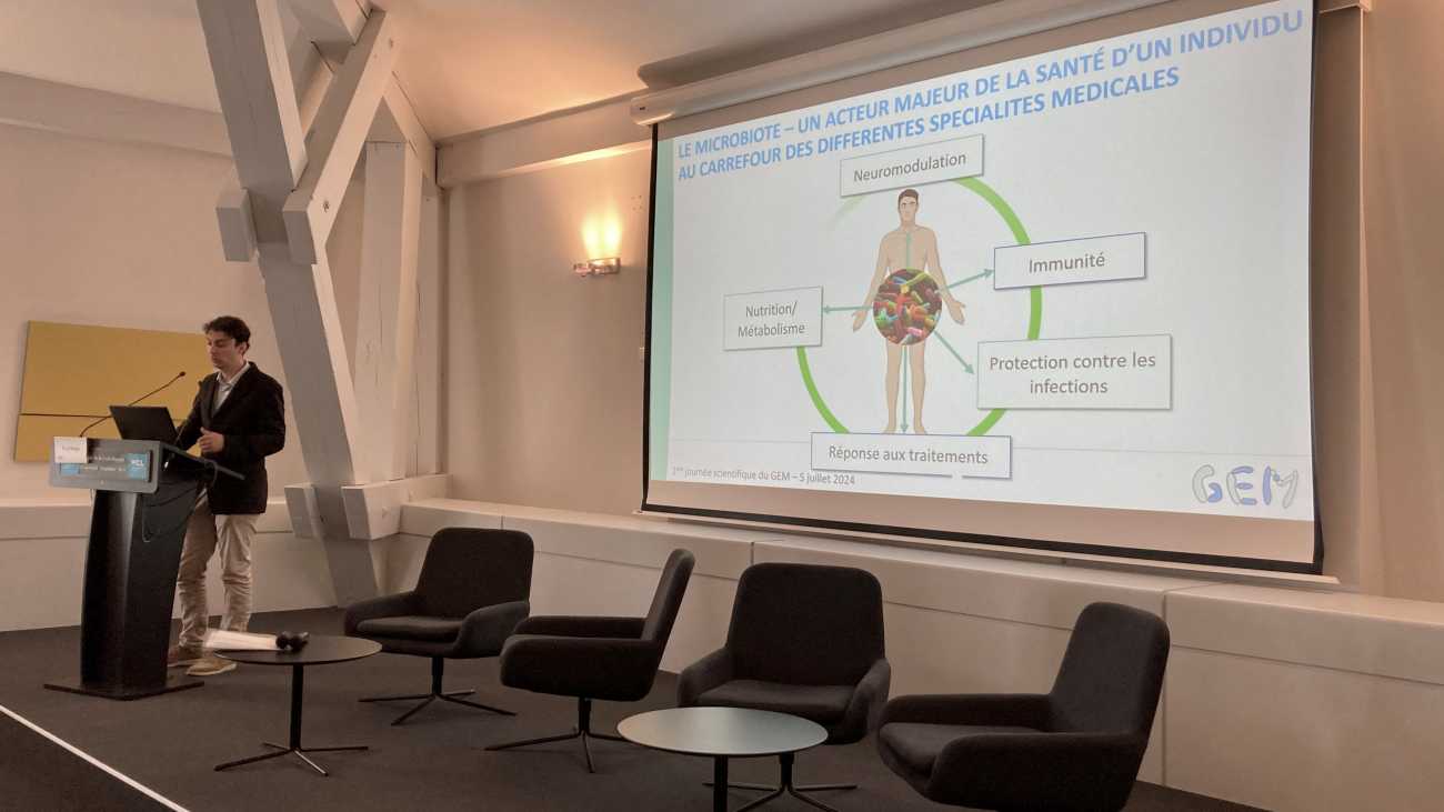 Présentation de N.Benech à la journée annuelle du GEM