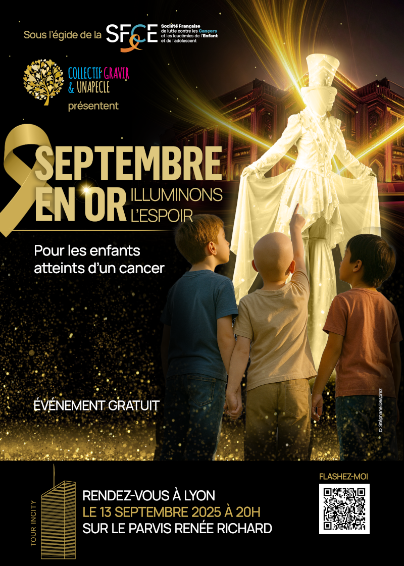 Septembre en or à Lyon : le 13 septembre 2025 à 20h30, la Tour Incity s’illuminera en or