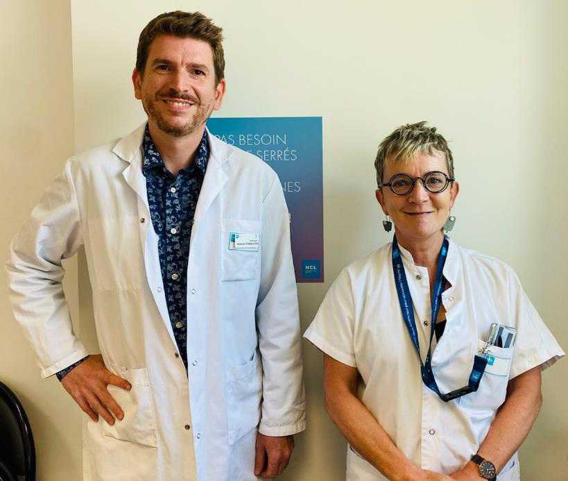 Pr Romain Marignier et Pr Caroline Froment-Tilikete