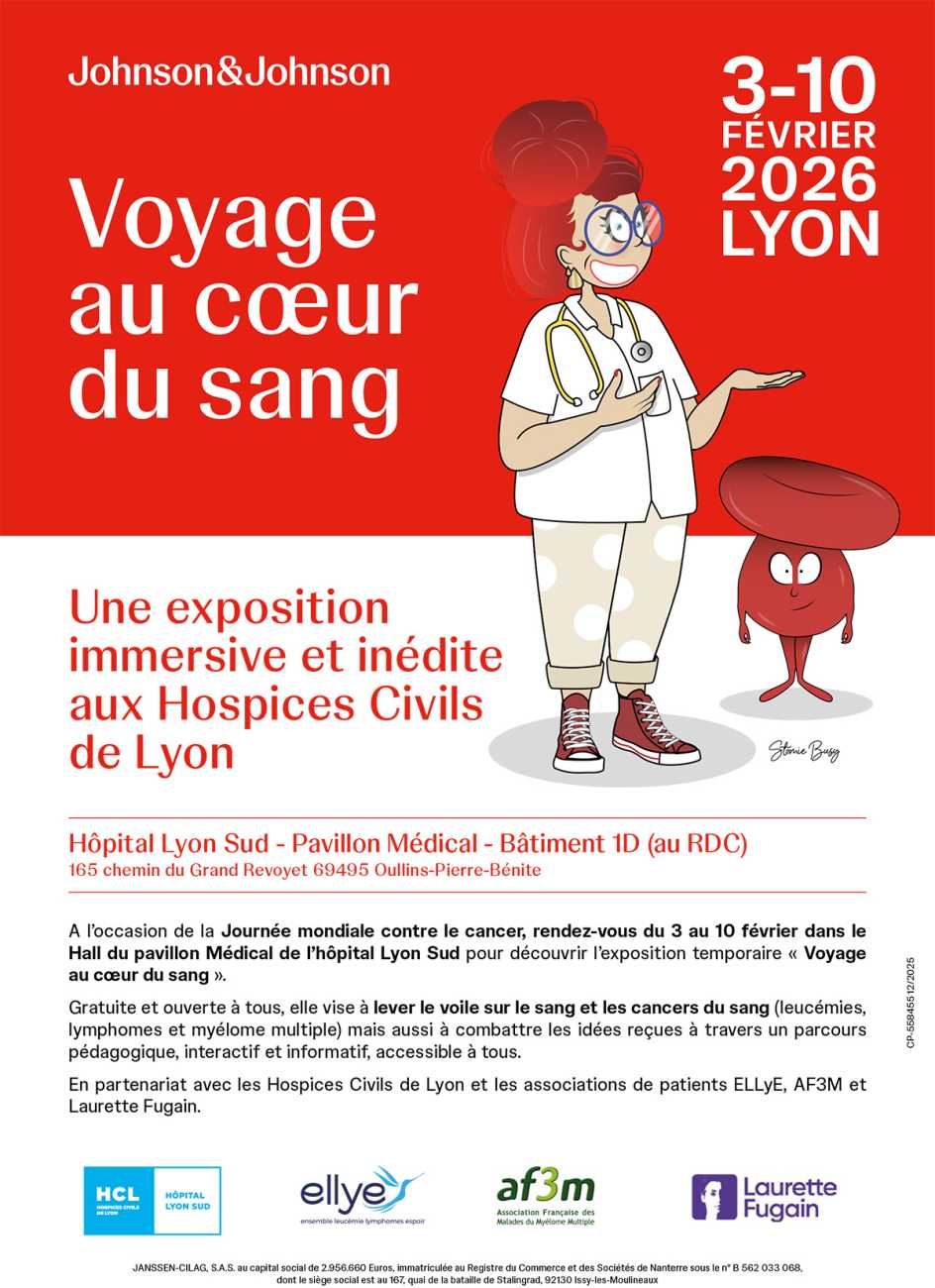 Affiche de l'événement Voyage au coeur du sang