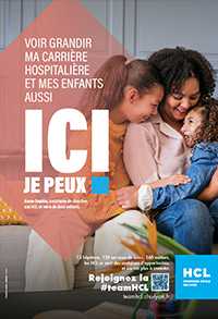 Affiche "ICI JE PEUX" avec Anne-Sophie