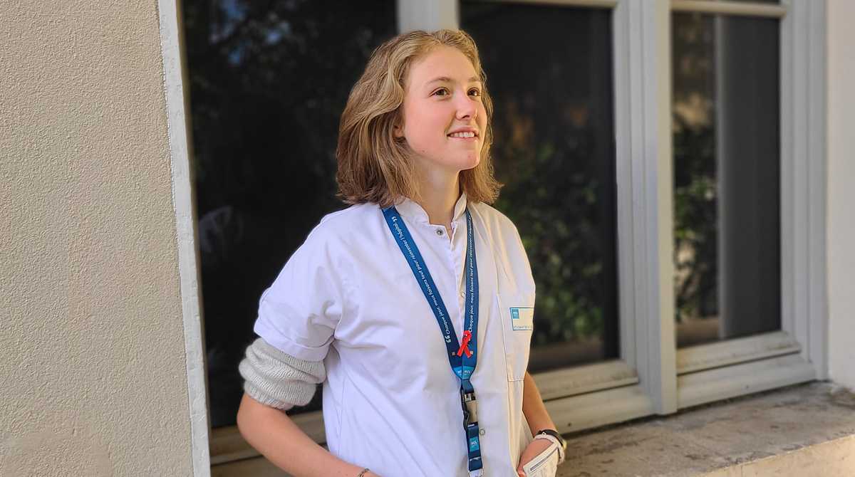 Apolline, étudiante en médecine