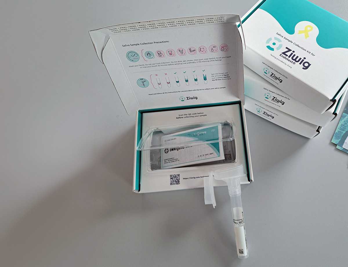 Boite kit endotest