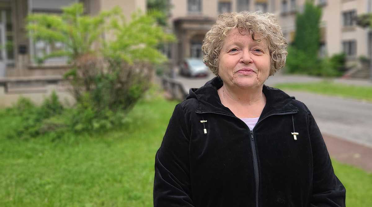 Brigitte Giacomarra, patiente et pair-aidante à l’hôpital Édouard Herriot