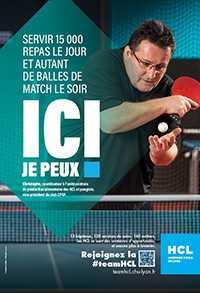 Affiche "ICI JE PEUX" avec Christophe