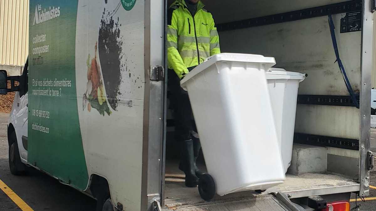 Collecte des couches compostables