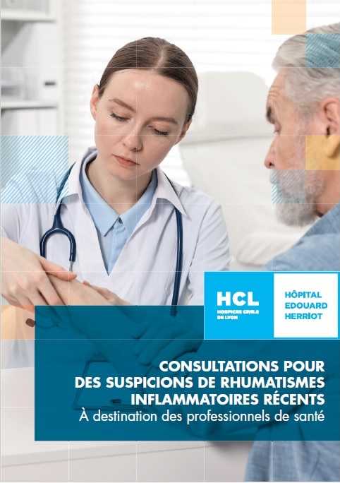 consultations pour suspicions de rhumatismes inflammatoires récents