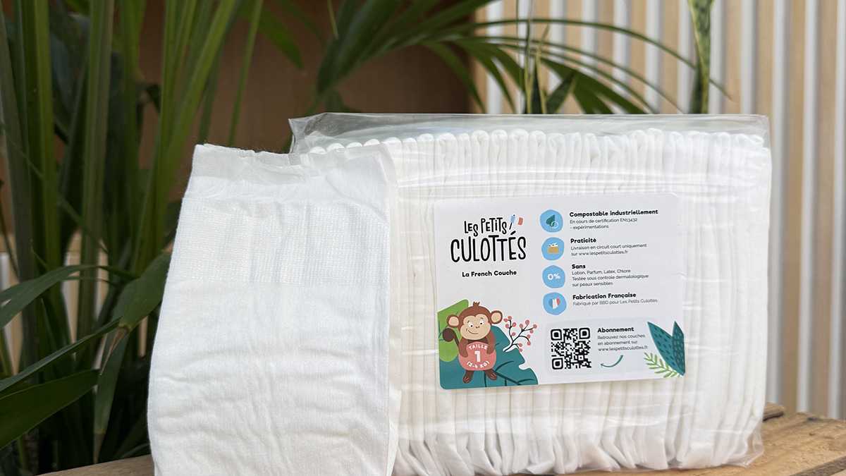 Couches compostables les Petits culottés