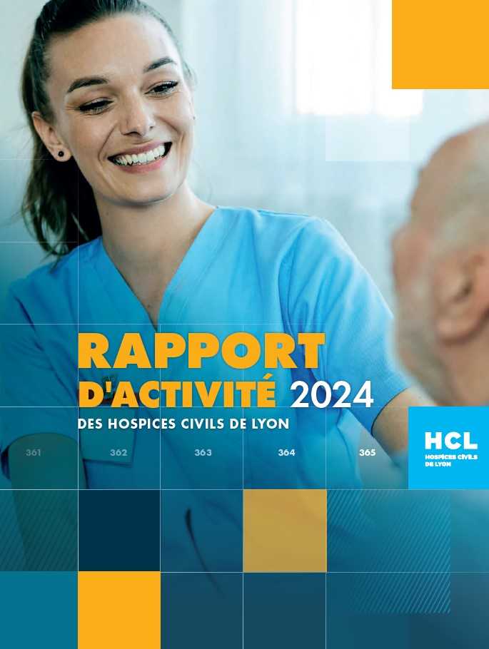 Couverture du rapport d'activités 2024