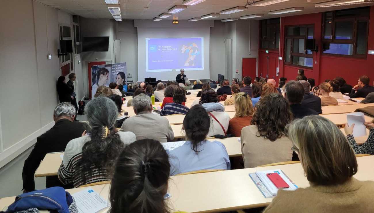 Salle durant la 3e soirée d'échanges avec les CPTS et professionnels libéraux